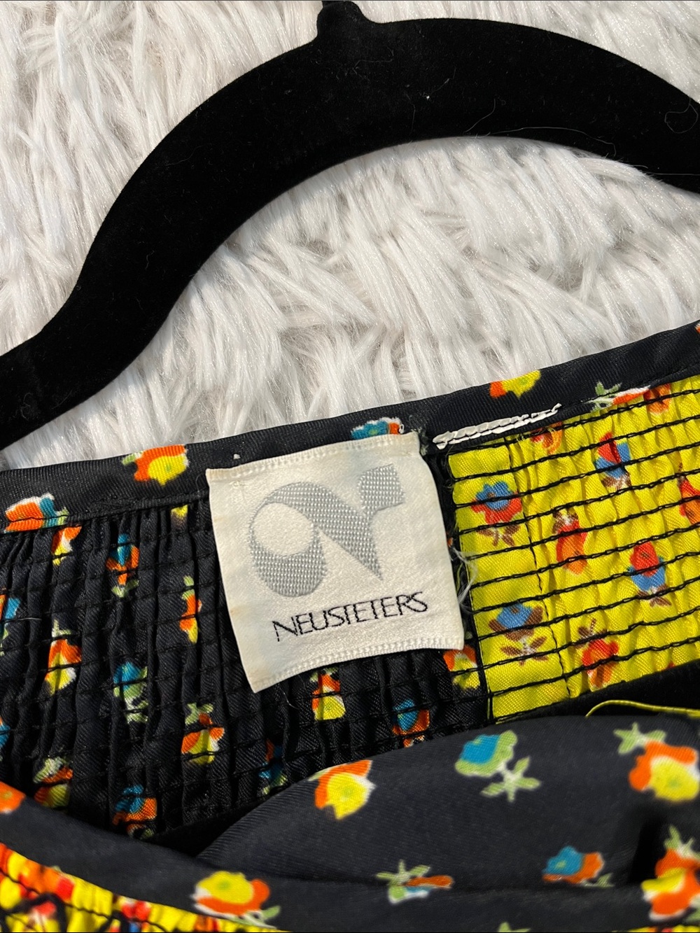 Neusteters vintage 1960s or 1970s boho patchwork maxi dress from Denver Co 8-10 - Picture 5 of 5